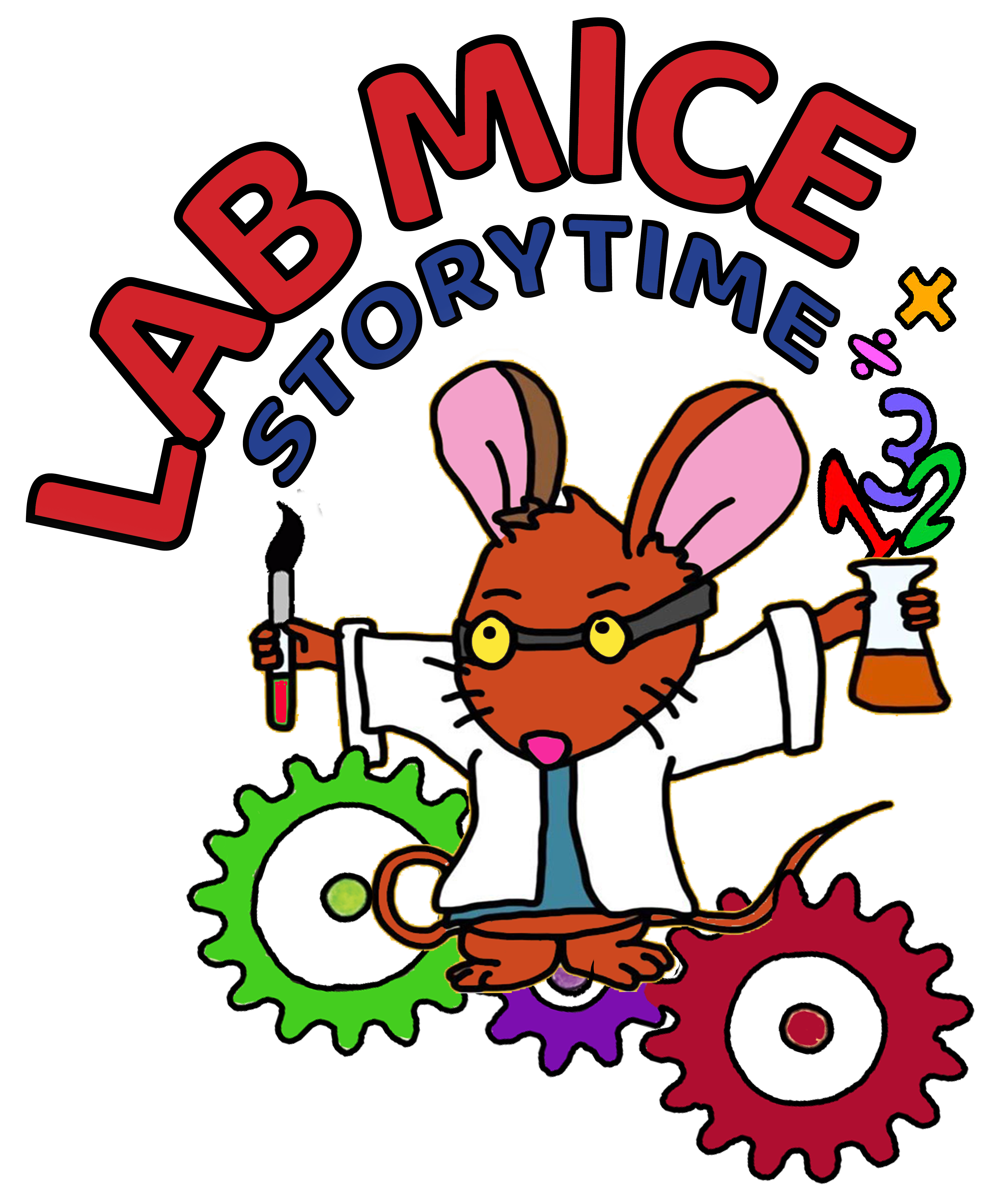 Lab Mice STEAM Storytime logo