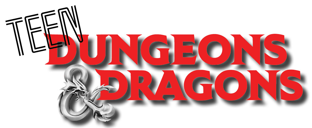 Logo for Teen Dungeons & Dragons program